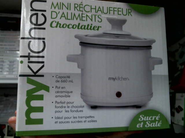 Mini rechauffeur d'aliments