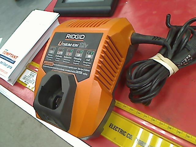 Chargeur 12v pour outils ridgid