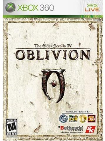 The elder scrolls iv oblivion xbox 360