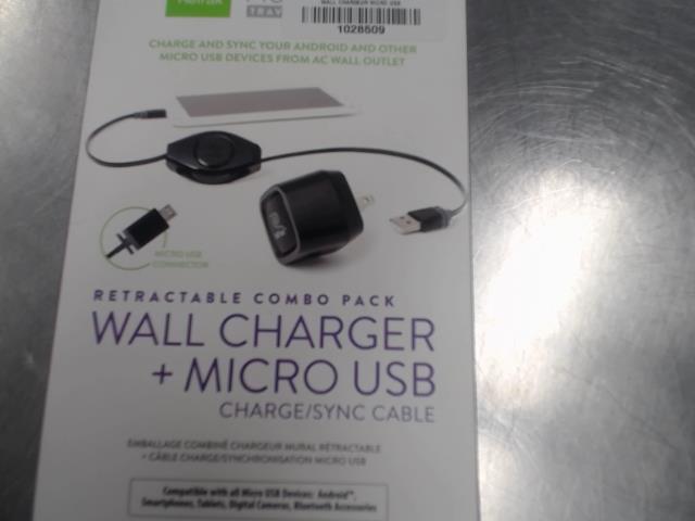 Wall chargeur micro usb