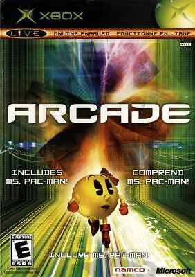 Xbox arcade includes ms. pac-man