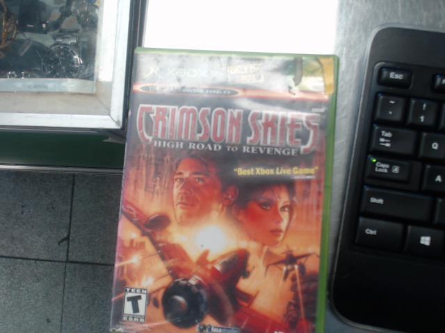 Crimson skies