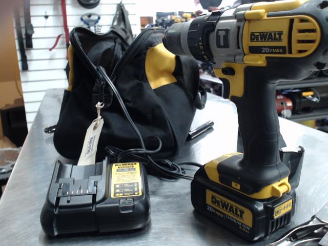 Drill dewalt+batt3.0ah+chargeur