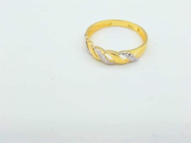 BAGUE EN OR 10KT