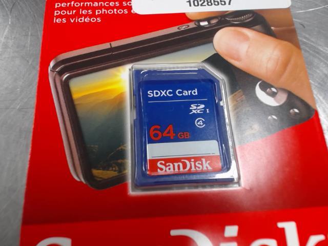 Carte sd 64gb