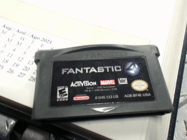 Gba fantastic 4 game