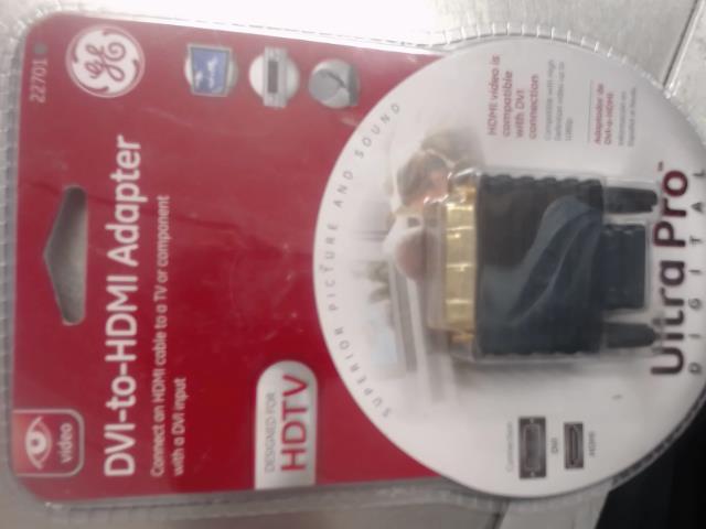 Dvi to hdmi adapter