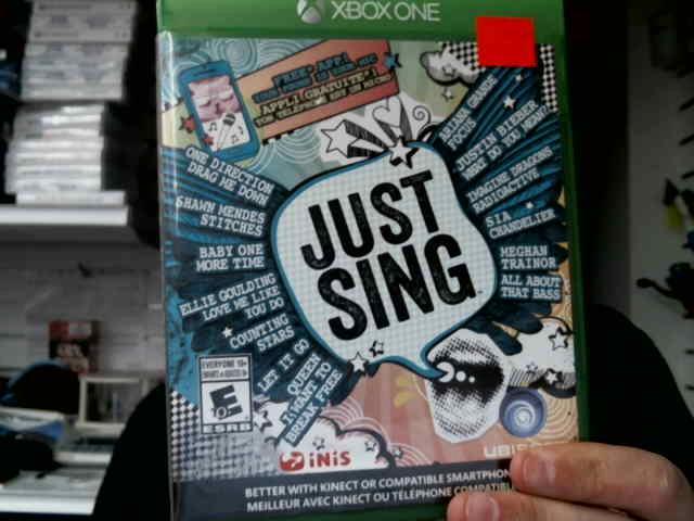 Just sing