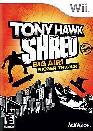 Tony hawk shred big air!