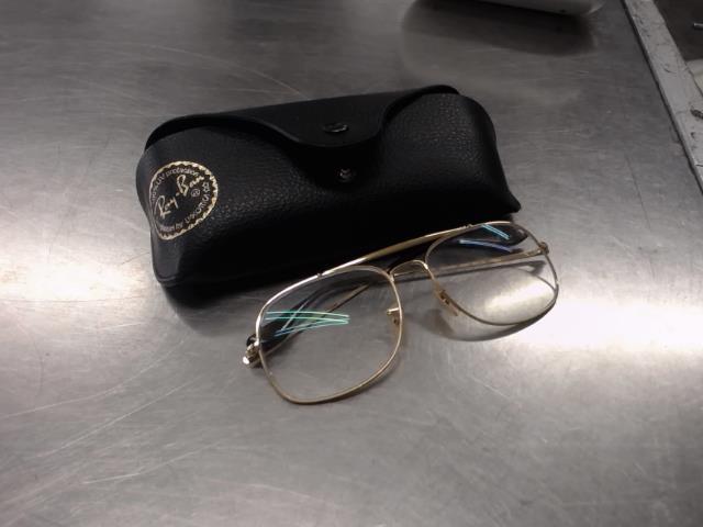 Rayban gold plated 57