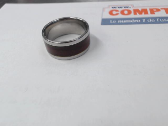 Bague metal/bois