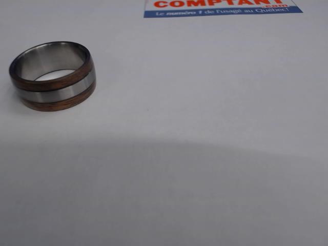 Bague metal/bois