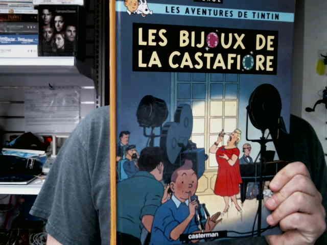 Livre tintin les bijoux catafiore