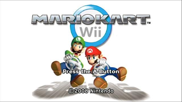 Mario kart wii