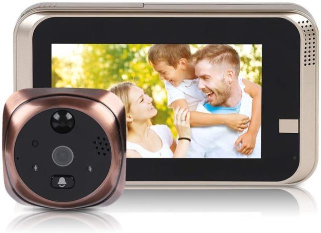 Smart peephole viewer pr porte