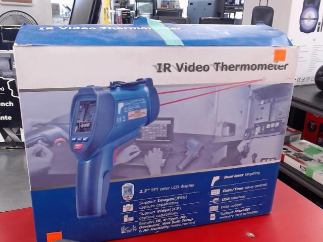 Ir video thermometer en boite + acc