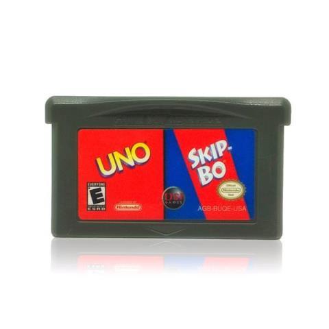 Jeux gameboy uno+skip-bo