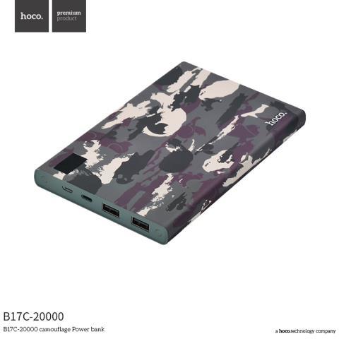 Powerbank camo grey 2000mah