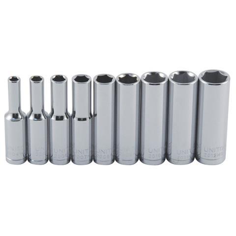 Unitool 9pcs deep socket set