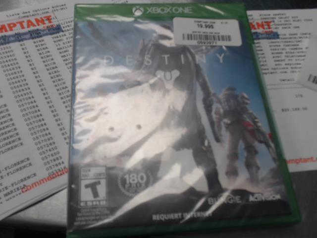 Destiny xbox one neuf