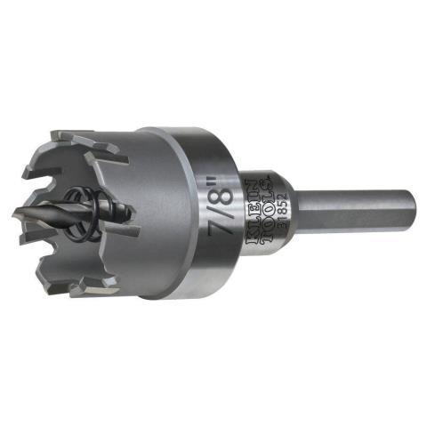 Carbide-tipped hole cutter