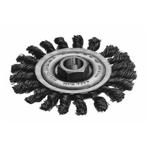 Full cable twist wire wheel