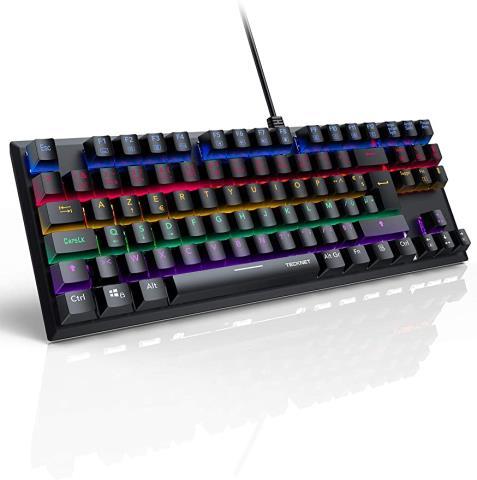 Clavier mechanic bleu switch