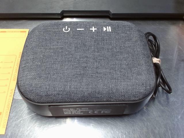 Speaker bluetooth tissus gris+acc