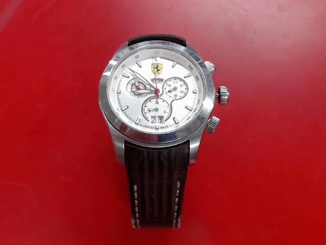 Montre homme ferrari bracelet cuir