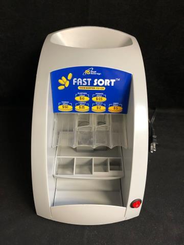 Fast sort coin sorter gris