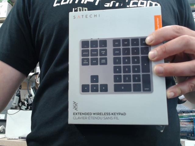 Extended wireless keypad