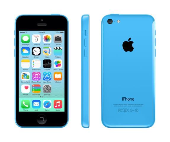 Iphone 5c bleu sans fils