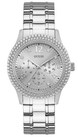 Stainless steel crystal women watch