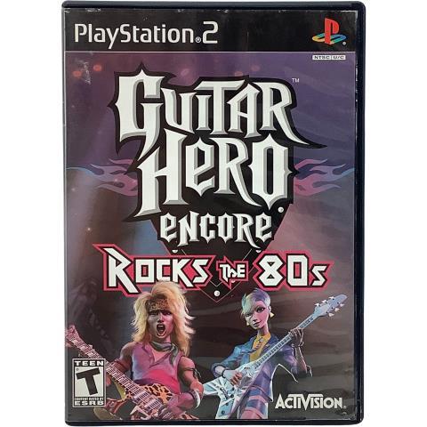 Guitar hero rocks of the 80s