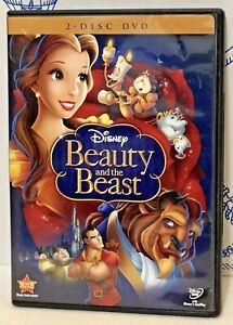 The beuty and the beast disney 2 dvd