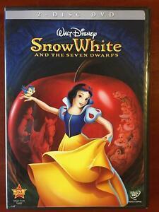 Snow white disney 2 disc dvd