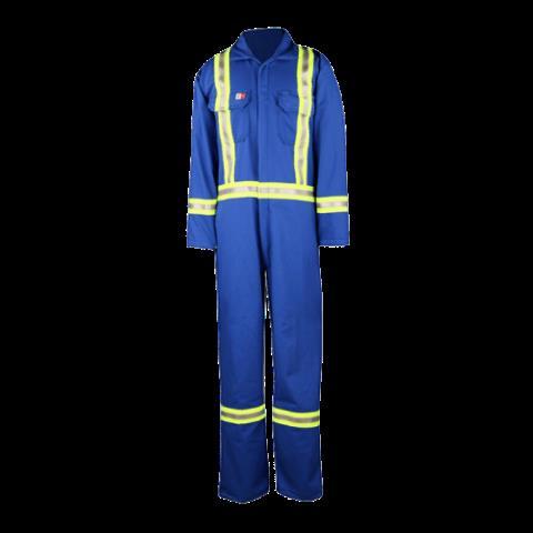 Jacket bleu fire resistance