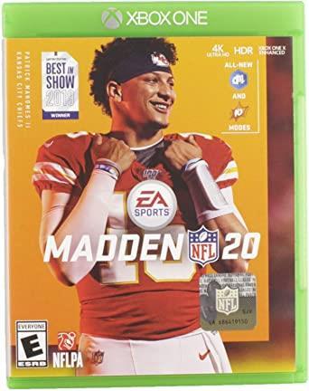 Jeux xbox one madden 20