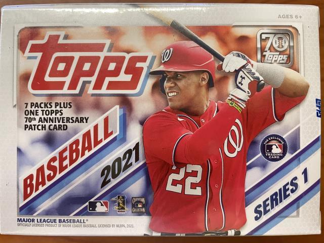 Topps baseball pack serie 1 2021