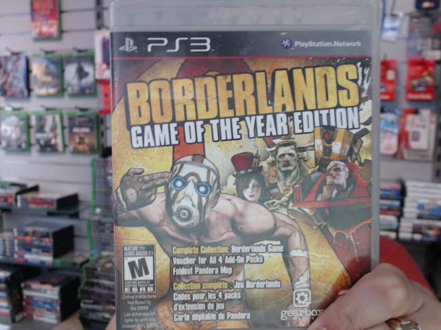 Borderlands game of the year edition