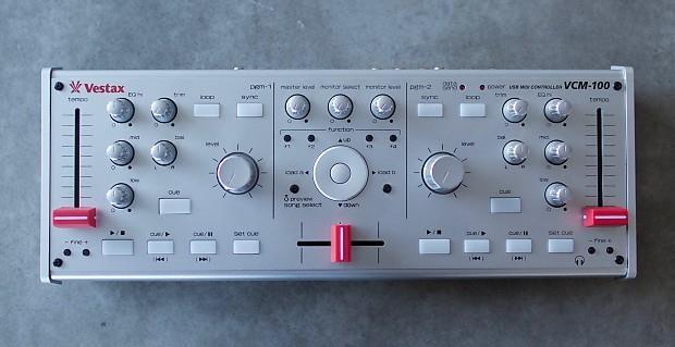 Vestax vcm-100 usb midi&audio controller