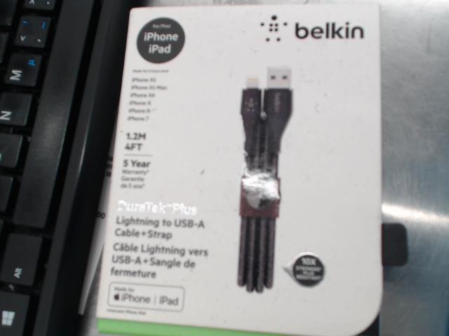 Cable lightning vers usb a