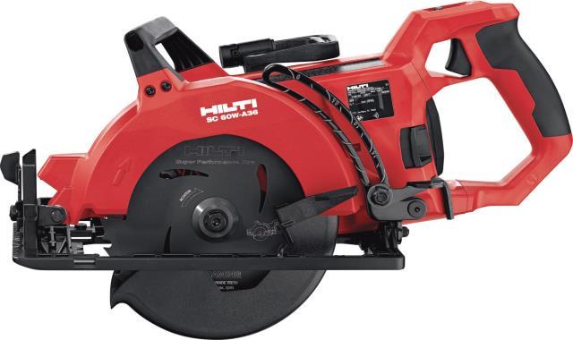 Scie circulaire rouge hilti