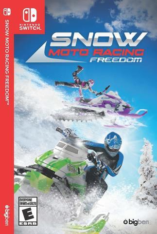 Snow moto racing freedom