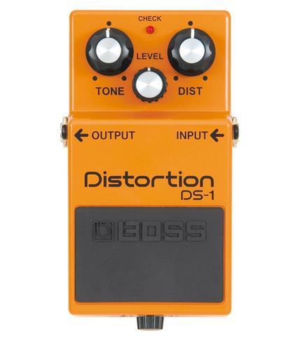 Electric guitar distortion pedal