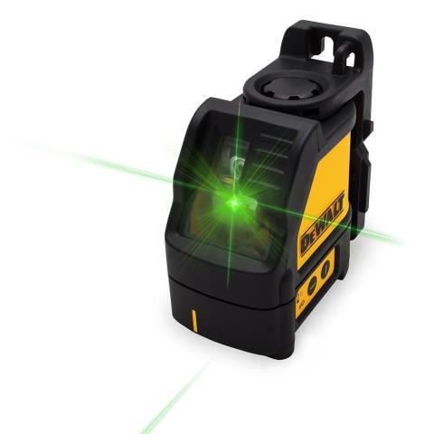 Self-leveling cross line laser