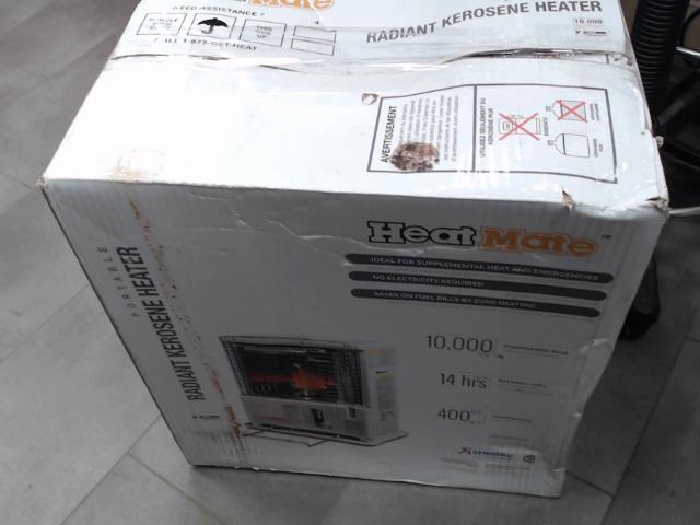 Radiant kerosene heater dans boite