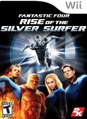 Fantastic four silver surfer wii