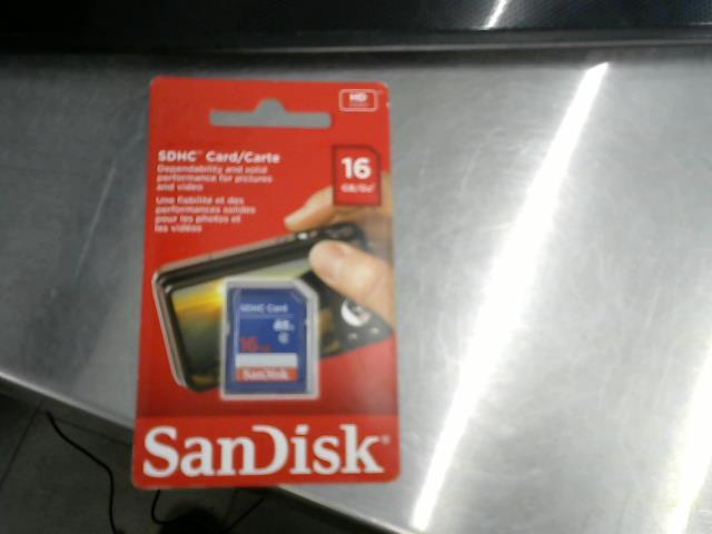 Sdha carte 16gb