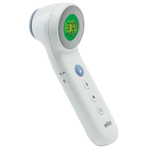 No touch + forehead thermometer